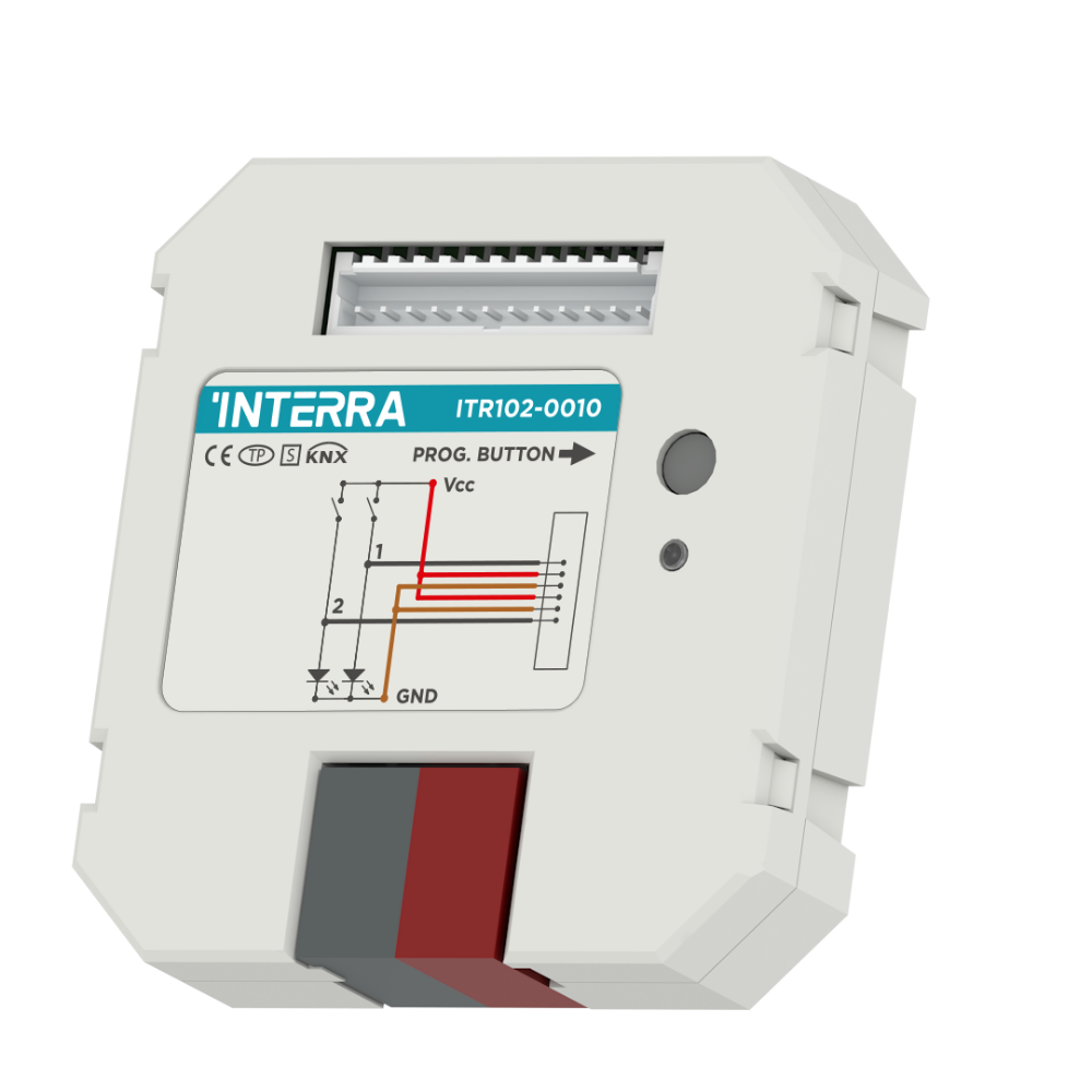 Универсальный интерфейс KNX · 2 канала