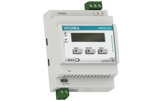 Главный контроллер Interra DALI (1x64 DALI)