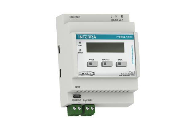 Главный контроллер Interra DALI (2x64 DALI)