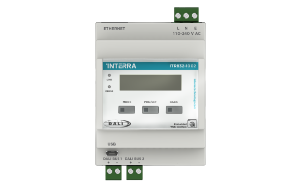 Главный контроллер Interra DALI (2x64 DALI)