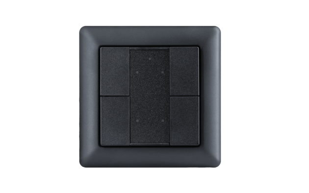 Модель A DALI-2 Switch - 4 кнопки, черный пластик