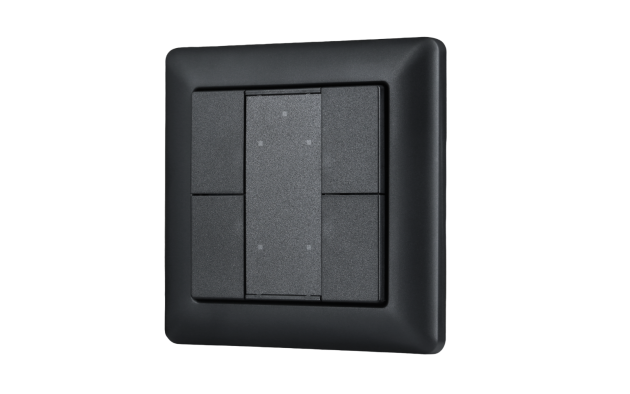 Модель A DALI-2 Switch - 4 кнопки, черный пластик