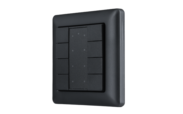 Модель A DALI-2 Switch - 8 кнопок, черный пластик