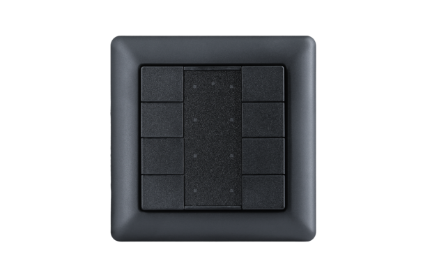 Модель A DALI-2 Switch - 8 кнопок, черный пластик