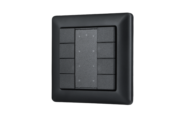 Модель A DALI-2 Switch - 8 кнопок, черный пластик