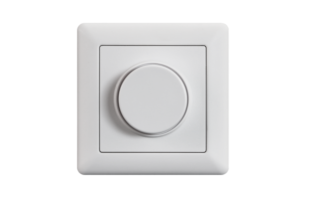 Модель A DALI-2 поворотный переключатель с обратной связью RGB - белый пластик