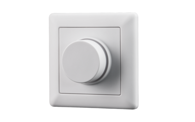 Модель A DALI-2 поворотный переключатель с обратной связью RGB - белый пластик