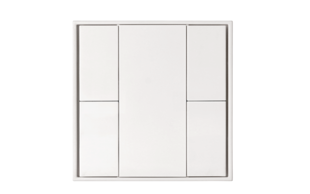 Переключатель DALI-2 Model B - 4 кнопки, белый пластик