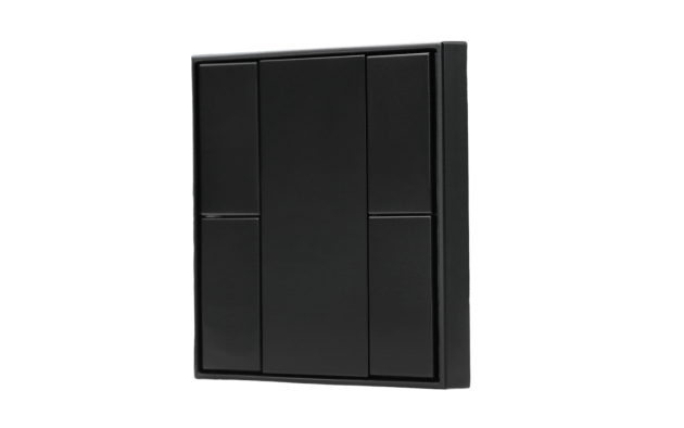 Переключатель DALI-2 Model B - 4 кнопки, черный пластик