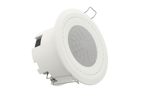 Датчик присутствия DALI-2 среднего диапазона+ - белый