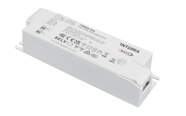 45 Вт NFC программируемый DALI-2 DT6 светодиодный драйвер постоянного тока (500 - 1400 мА)