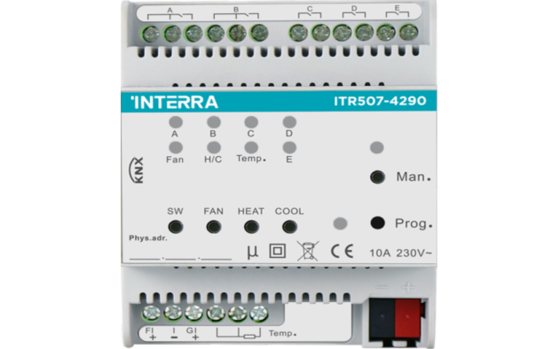 Актуатор фанкойла Interra KNX