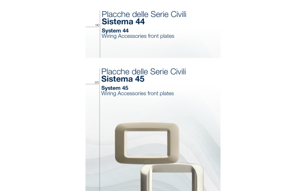 System 45 front plates