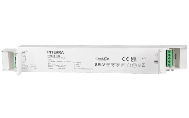 Светодиодный драйвер постоянного напряжения DALI-2 DT6 мощностью 75 Вт с регулировкой яркости (24 В постоянного тока)