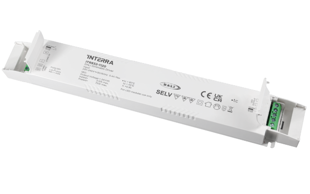 Светодиодный драйвер постоянного напряжения DALI-2 DT6 мощностью 75 Вт с регулировкой яркости (24 В постоянного тока)