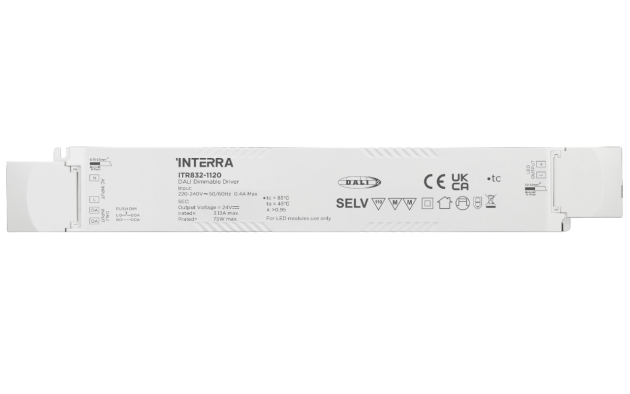 Светодиодный драйвер постоянного напряжения DALI-2 DT6 мощностью 75 Вт с регулировкой яркости (24 В постоянного тока)