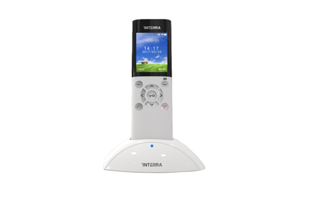 Беспроводная трубка для внутреннего монитора с экраном 2,4 дюйма (IP-телефон)