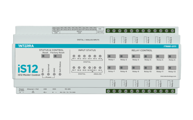 Главный сервер управления iS12