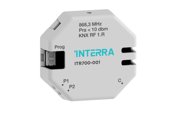 KNX RF 2-канальный кнопочный интерфейс