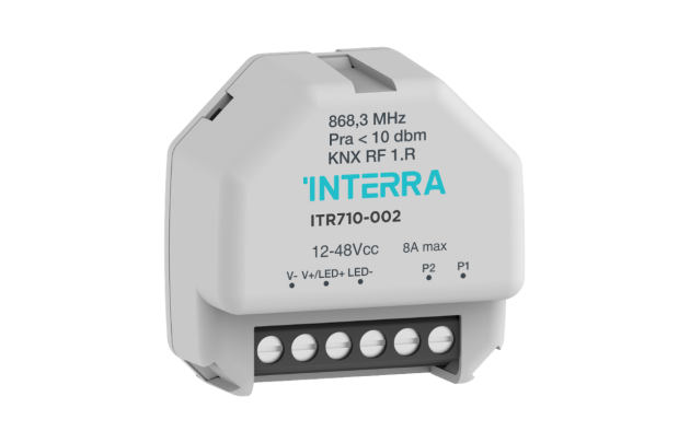 KNX RF 1-канальный диммер для светодиодных лент
