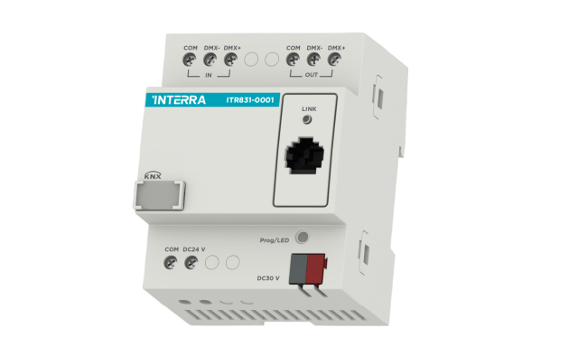 KNX — шлюз DMX