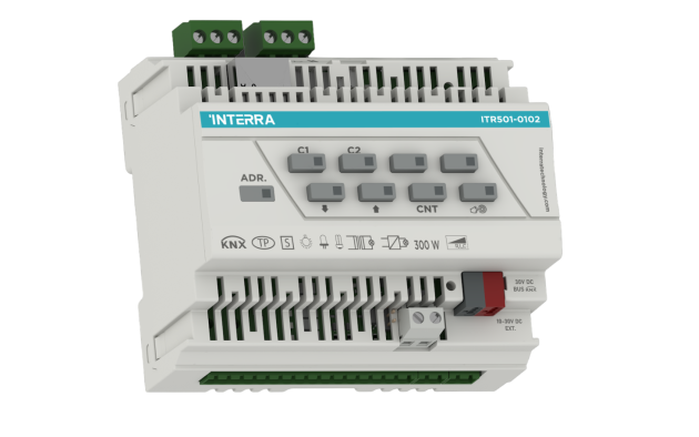 Универсальный диммер KNX — 2 канала (с Ethernet)
