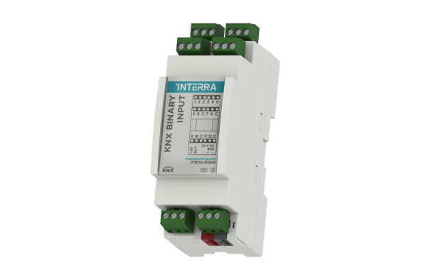 KNX Модуль входов, DIN - 12 каналов