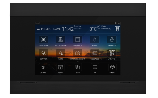 Сенсорная KNX панель Interra 4 - 10.1”- Android