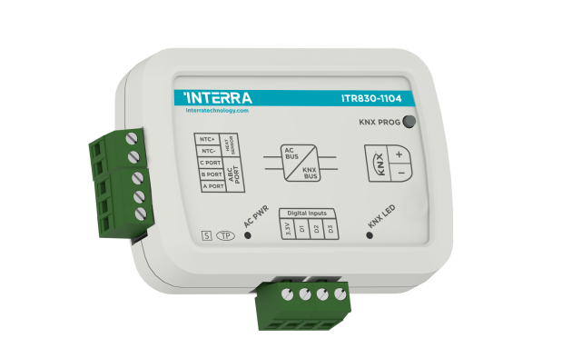 KNX Шлюз кондиционера - Haier ABC VRF - до 4 внутренних блоков / 3 Inputs