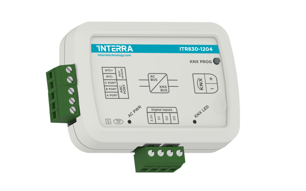 KNX Шлюз кондиционера - Viessmann ABC AC- до 16 внутренних блоков / Inputs