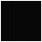 iSwitch+ - 2-кнопочный KNX выключатель, плексиглас, цвет черный