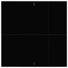 iSwitch+ - 6-кнопочный KNX выключатель, плексиглас, черный